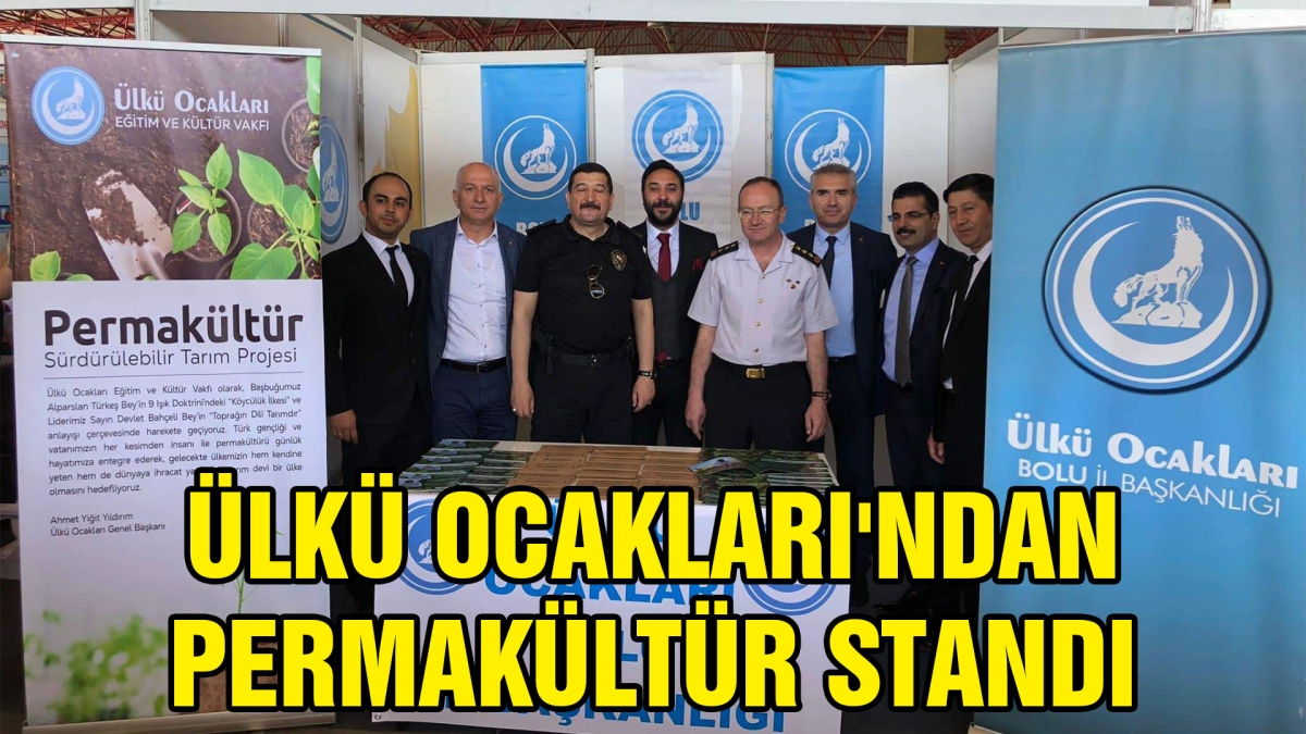 ÜLKÜ OCAKLARI'NDAN PERMAKÜLTÜR STANDI