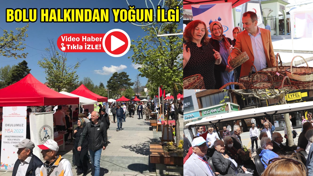 BOLU HALKINDAN YOĞUN İLGİ