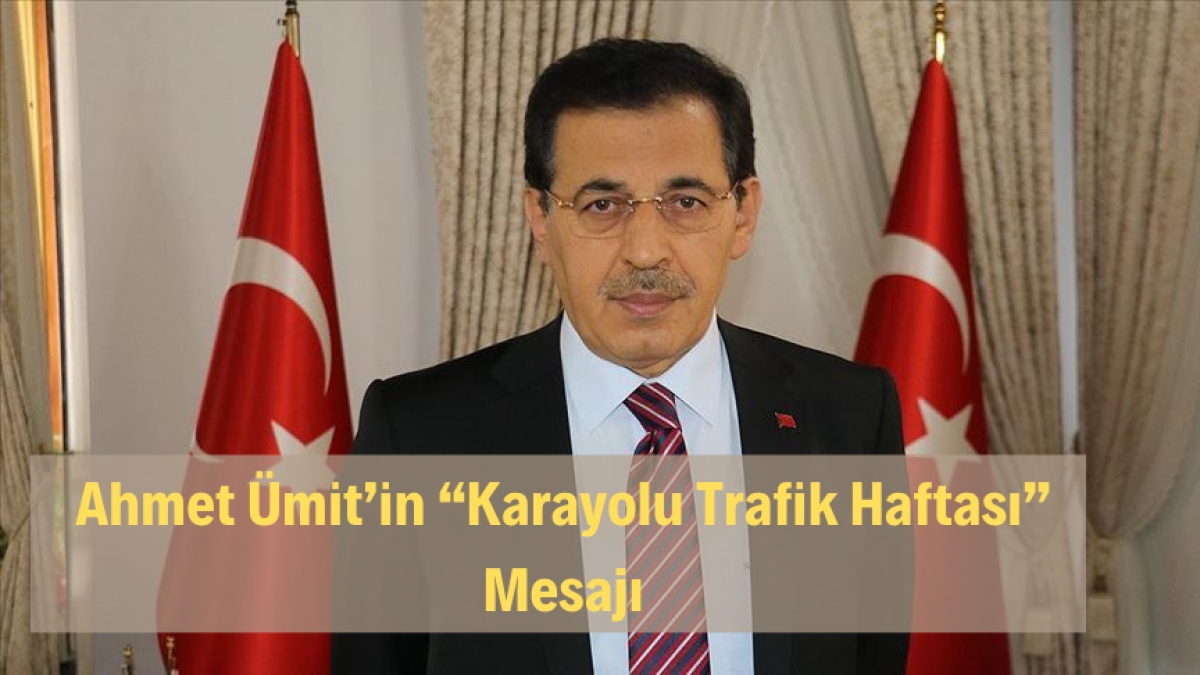 Ahmet Ümit'in "Karayolu Trafik Haftası" Mesajı
