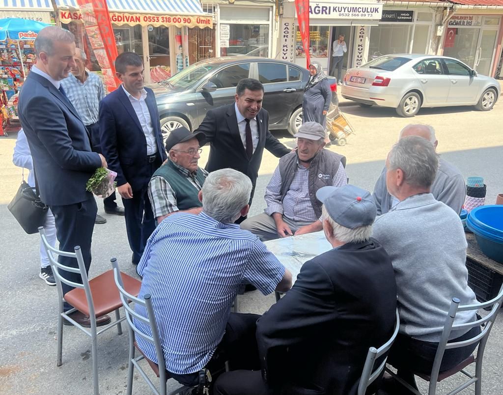 İYİ Parti Yeniçağa'ya Çıkarma Yaptı