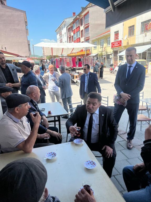 İYİ Parti Yeniçağa'ya Çıkarma Yaptı