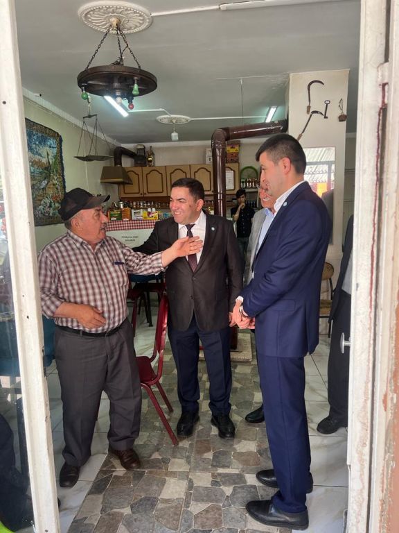 İYİ Parti Yeniçağa'ya Çıkarma Yaptı