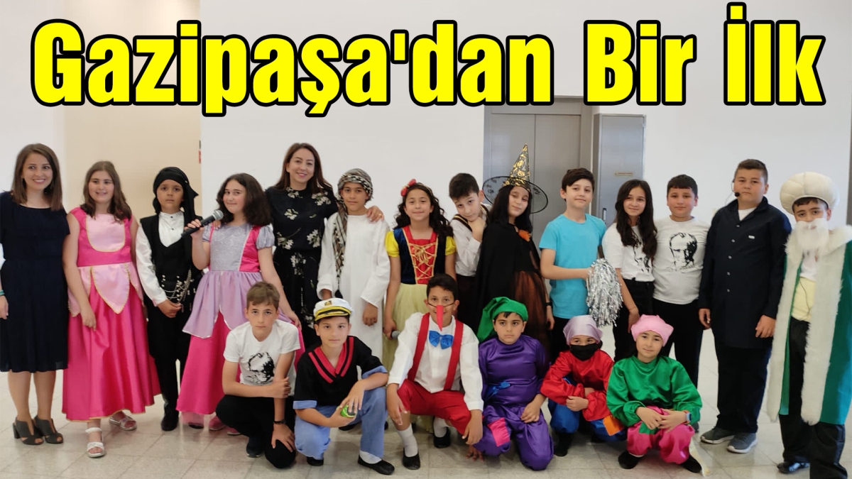 Gazipaşa'dan Bir İlk