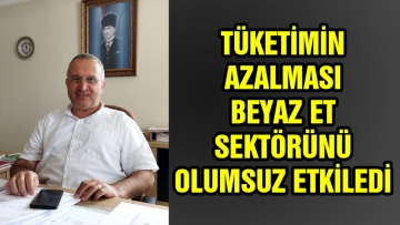TÜKETİMİN AZALMASI BEYAZ ET SEKTÖRÜNÜ OLUMSUZ ETKİLEDİ