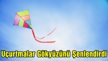 Uçurtmalar Gökyüzünü Şenlendirdi