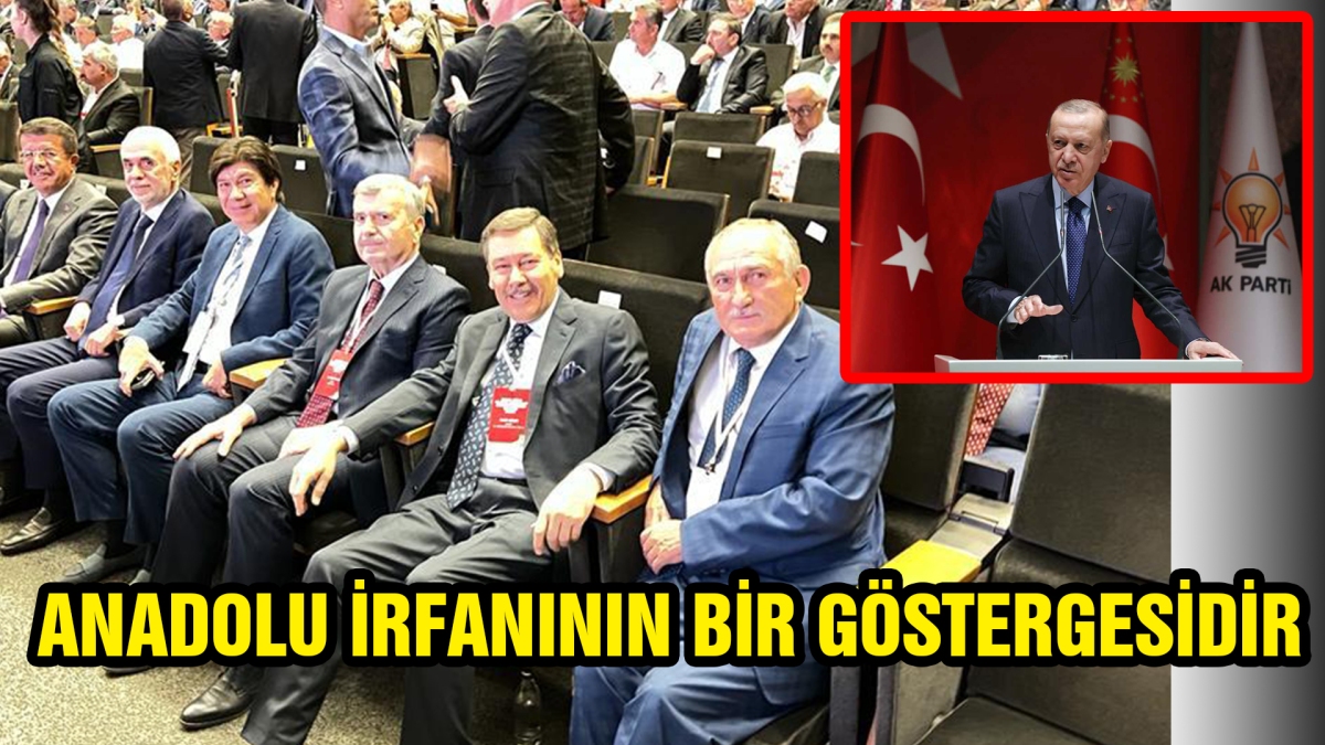 ANADOLU İRFANININ BİR GÖSTERGESİDİR