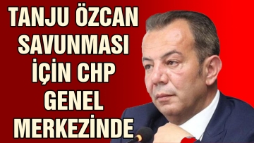 Tanju Özcan Savunması İçin CHP Genel Merkezinde