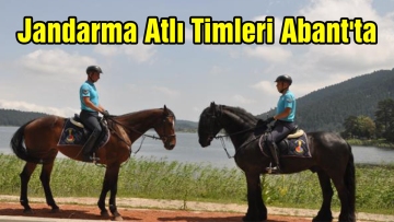 Jandarma Atlı Timleri Abant'ta