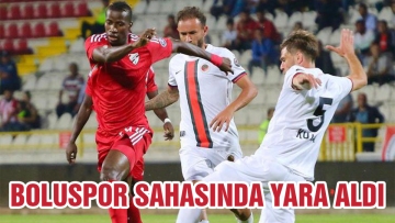 Boluspor sahasında yara aldı