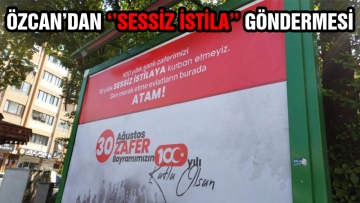 Özcan'dan Sessiz İstila göndermesi