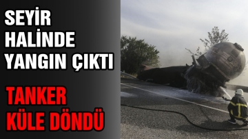 TANKER KÜLE DÖNDÜ