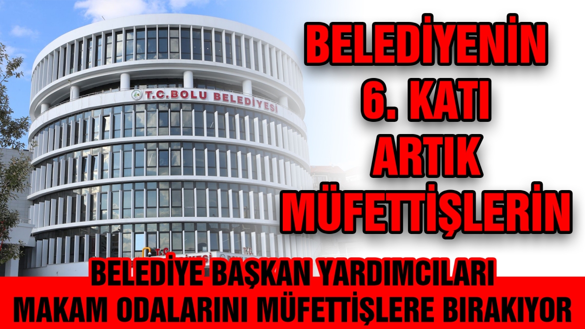 Belediyenin 6. Katı Artık Müfettişlerin