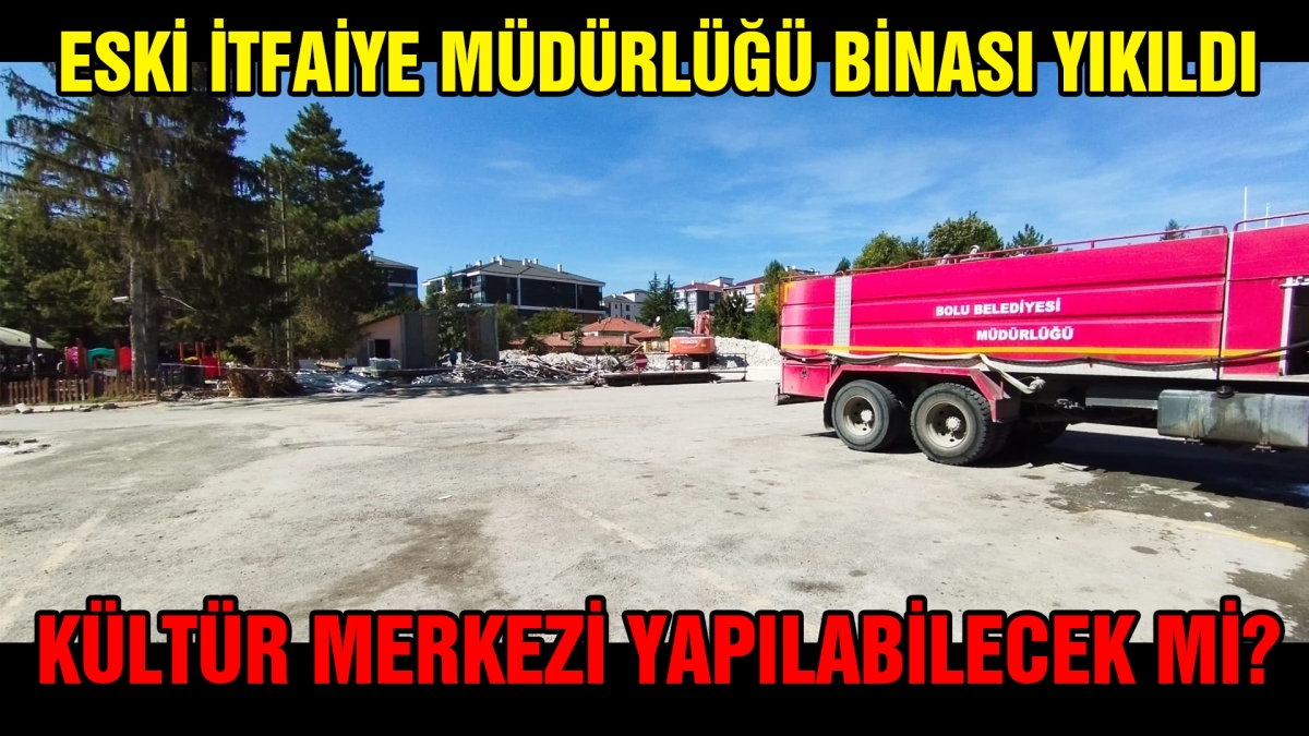 Kültür merkezi yapılabilecek mi?