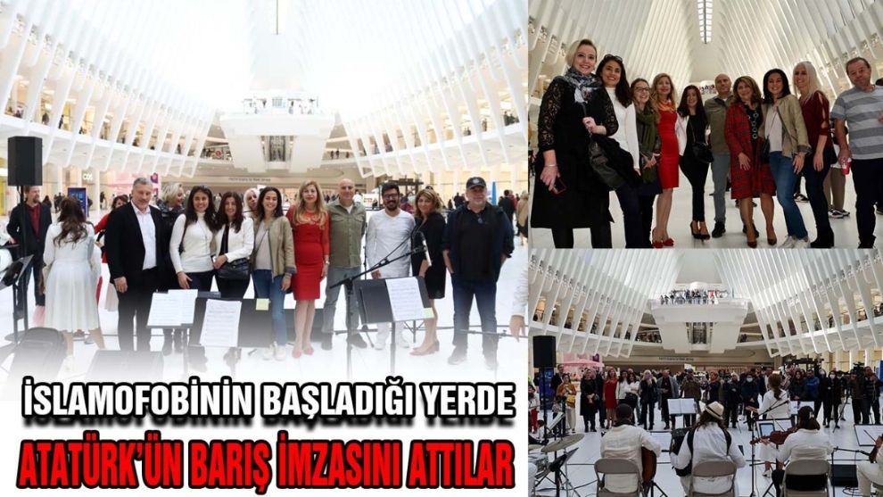 İslamofobinin başladığı yerde Atatürk'ün barış imzasını attılar