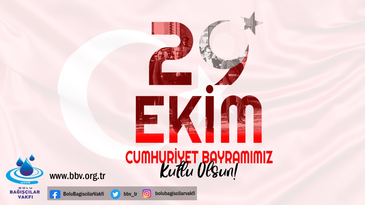 BBV Cumhuriyet Bayramınızı Kutlar