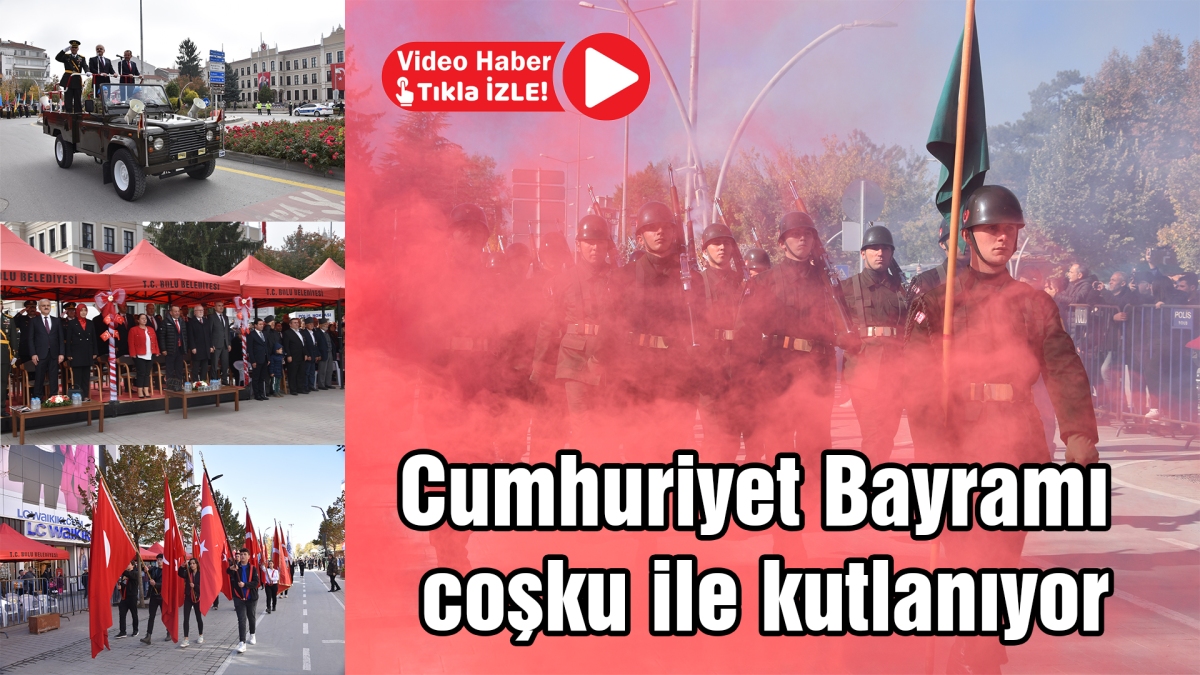 Cumhuriyet Bayramı coşku ile kutlanıyor