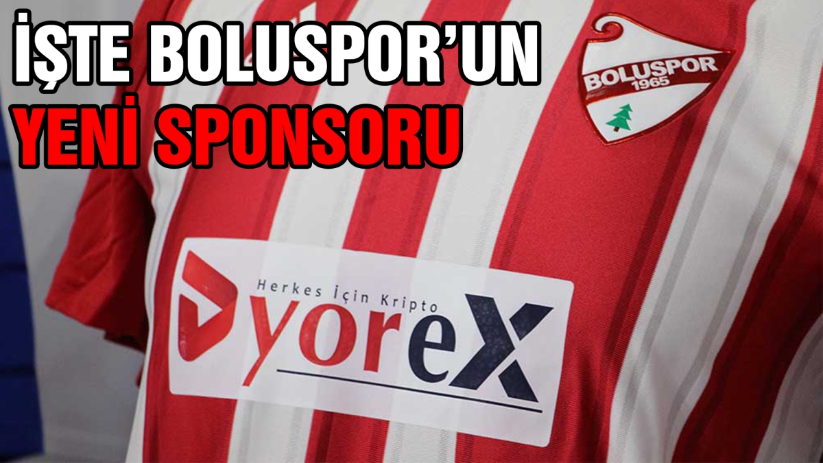 İşte Boluspor'un yeni sponsoru