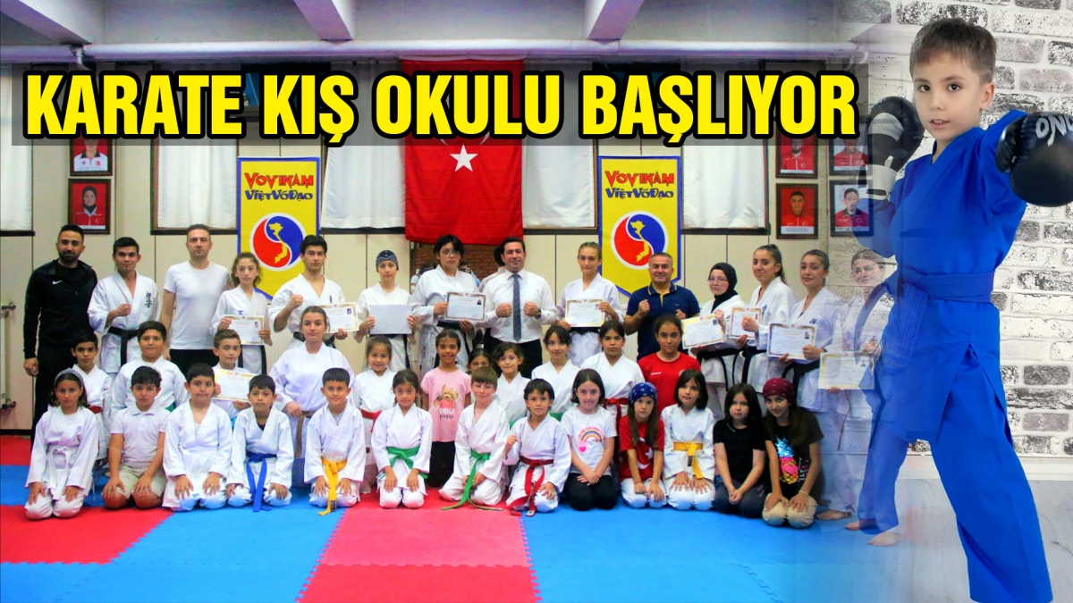 KARATE KIŞ OKULU BAŞLIYOR