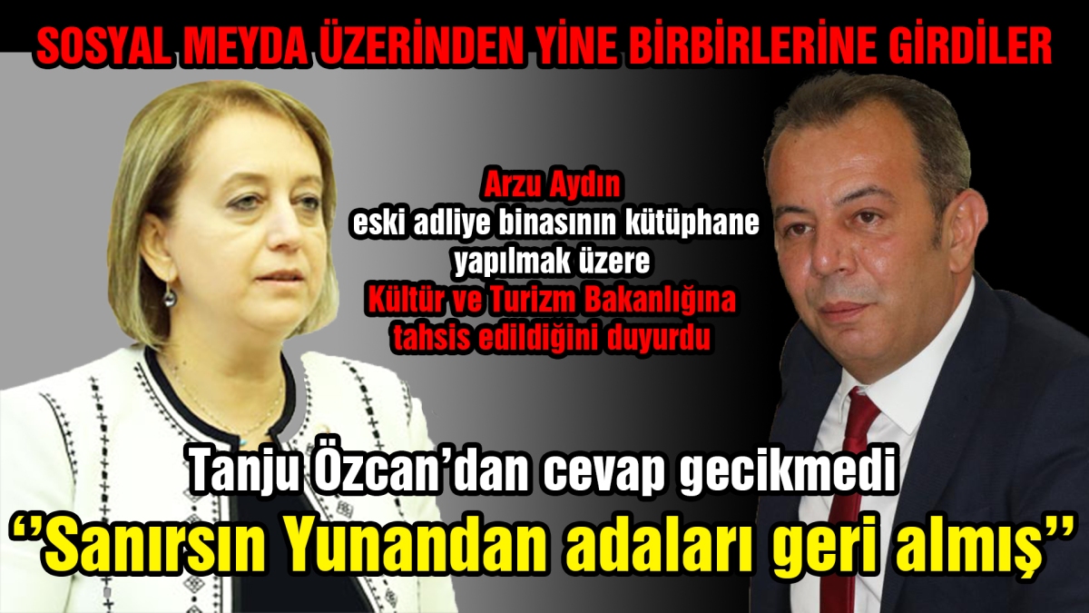 Sosyal medyada yine birbirlerine girdiler