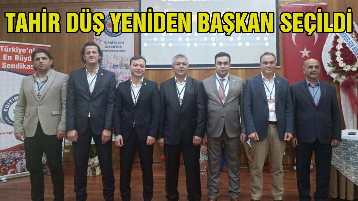 Tahir Düş yeniden başkan seçildi