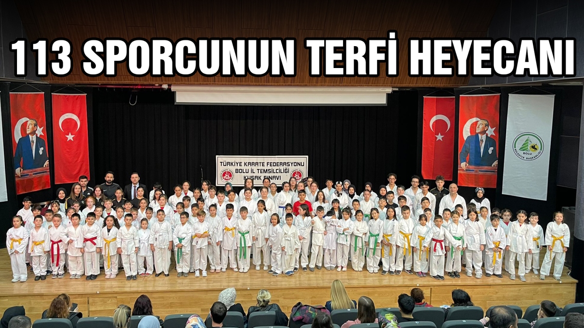 113 SPORCUNUN TERFİ HEYECANI