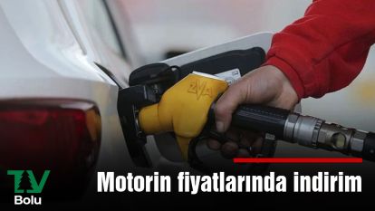 Motorin fiyatlarında indirim