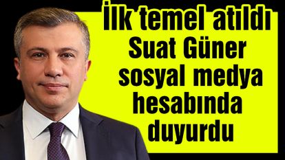 İlk temel atıldı