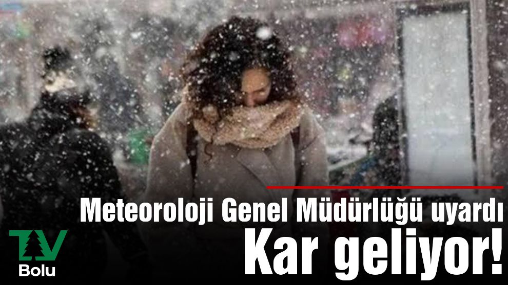 Dikkat! Meteoroloji uyardı...Kar ve kuvvetli sağanak geliyor