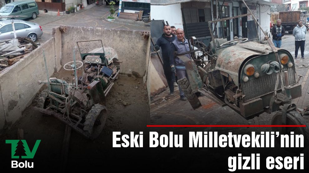 Eski Bolu Milletvekili'nin gizli eseri