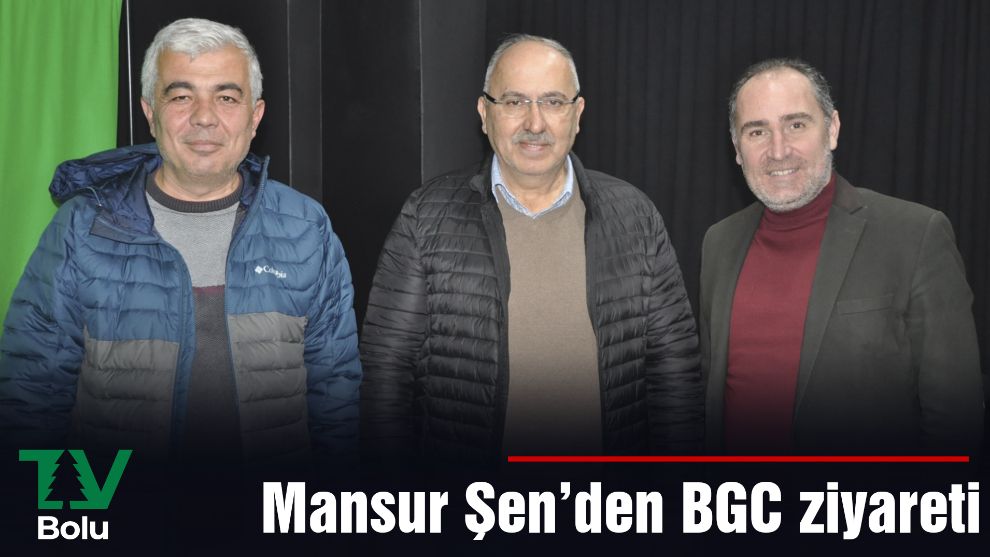 Mansur Şen'den BGC ziyareti