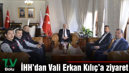 İHH'dan Vali Erkan Kılıç'a ziyaret