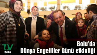 Bolu'da Dünya Engelliler Günü etkinliği