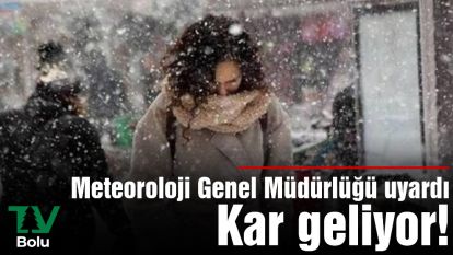 Dikkat! Meteoroloji uyardı...Kar ve kuvvetli sağanak geliyor