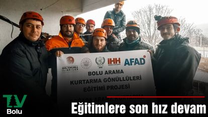 Eğitimlere son hız devam