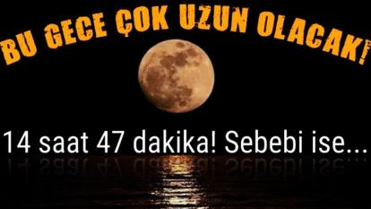 En uzun gece... 21 Aralık Ekinoksu...