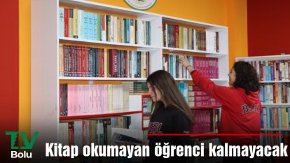 Kitap okumayan öğrenci kalmayacak