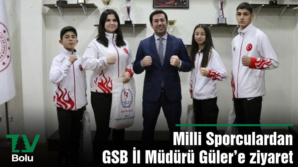 Milli Sporculardan GSB İl Müdürü Güler'e ziyaret
