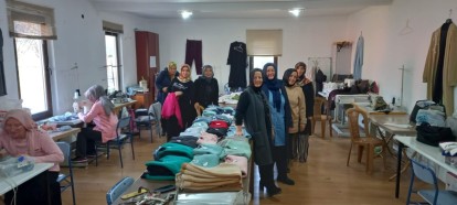 Umut Kent Mahallesi kadınlarından örnek çalışma