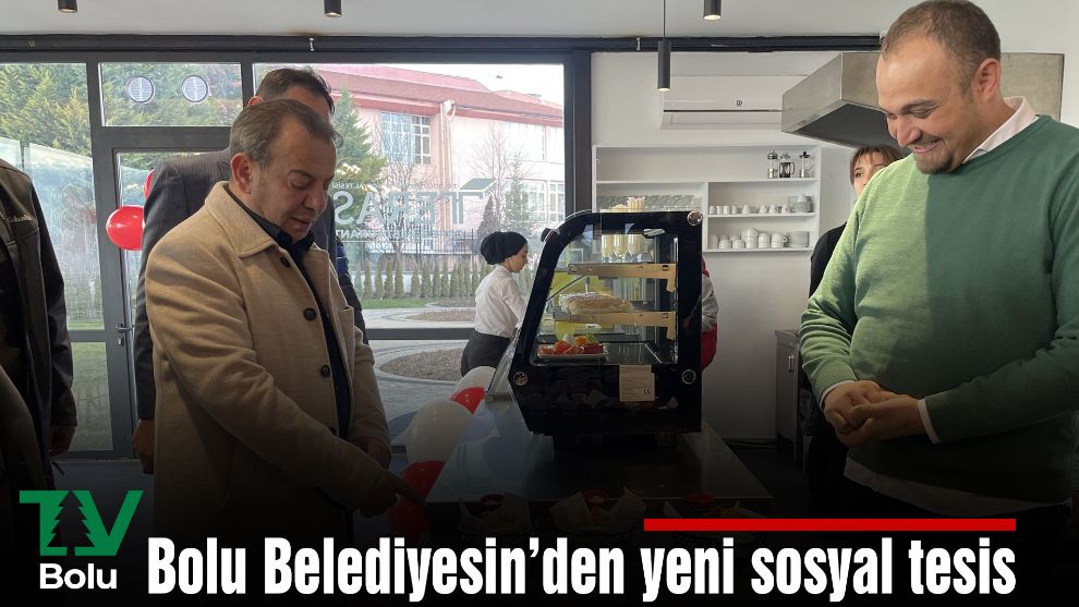Bolu Belediyesi'nden yeni sosyal tesis