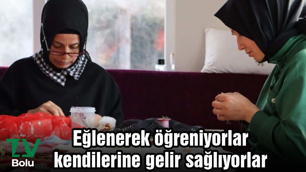Eğlenerek öğreniyorlar