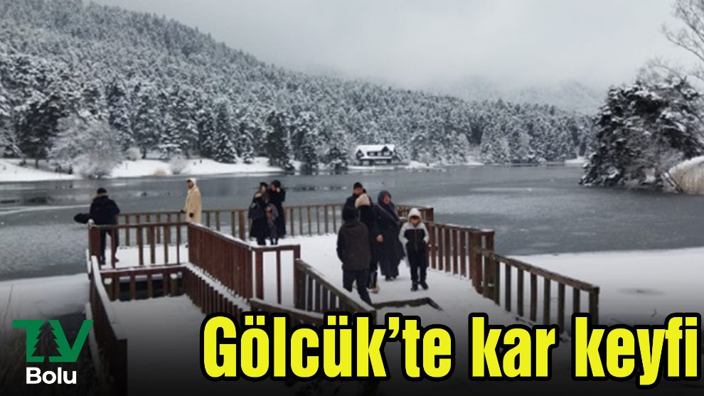 Gölcük'te kar keyfi