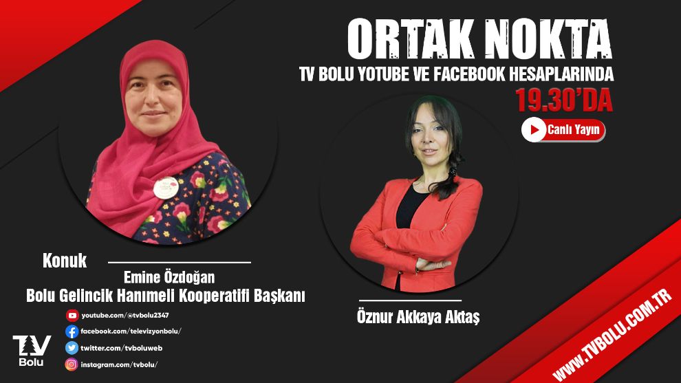 ORTAK NOKTA SAAT 19.30'DA CANLI YAYINDA