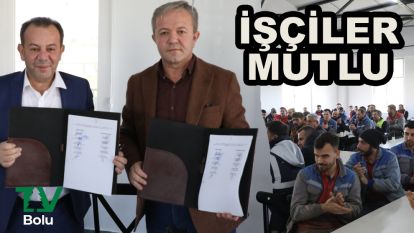 Belediye şirketlerindeki işçilerin mutlu günü
