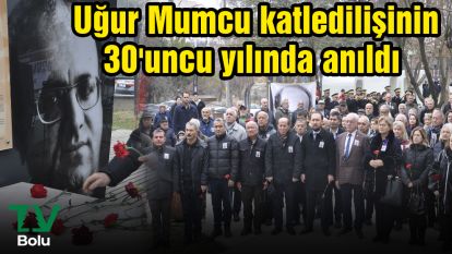 Uğur Mumcu katledilişinin 30'uncu yılında anıldı