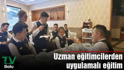 Uzman eğitimcilerden uygulamalı eğitim