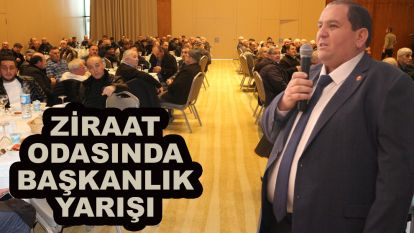 Ziraat Odasında başkanlık yarışı