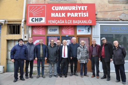 CHP'li Kurt ilçe teşkilatlarıyla buluştu