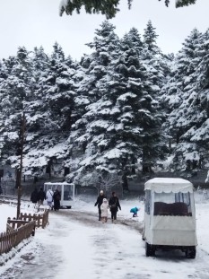 Gölcük'te kar keyfi