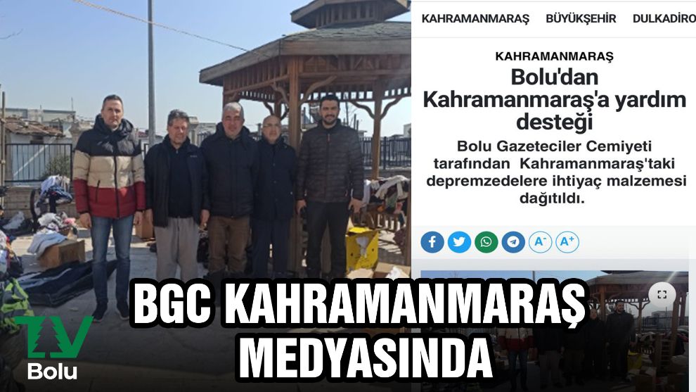 BGC Kahramanmaraş medyasında