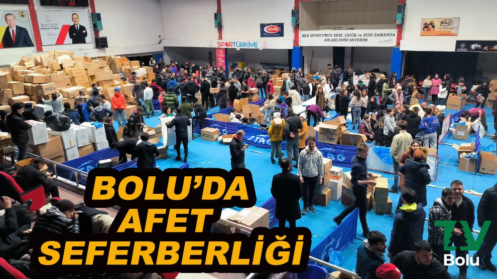 Bolu tek yürek oldu
